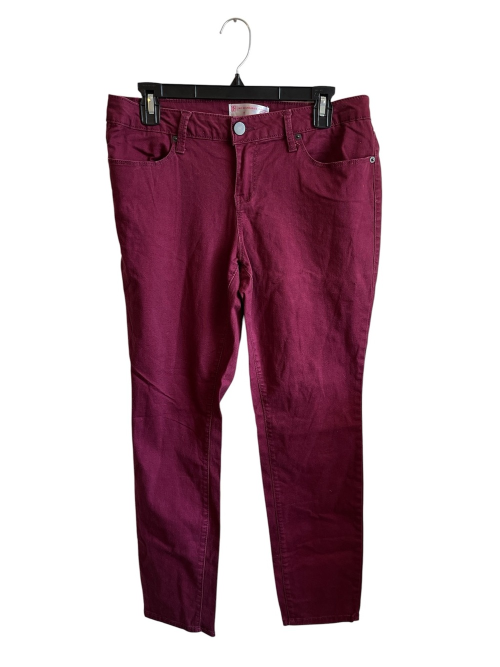 No Boundaries Maroon Jeans
